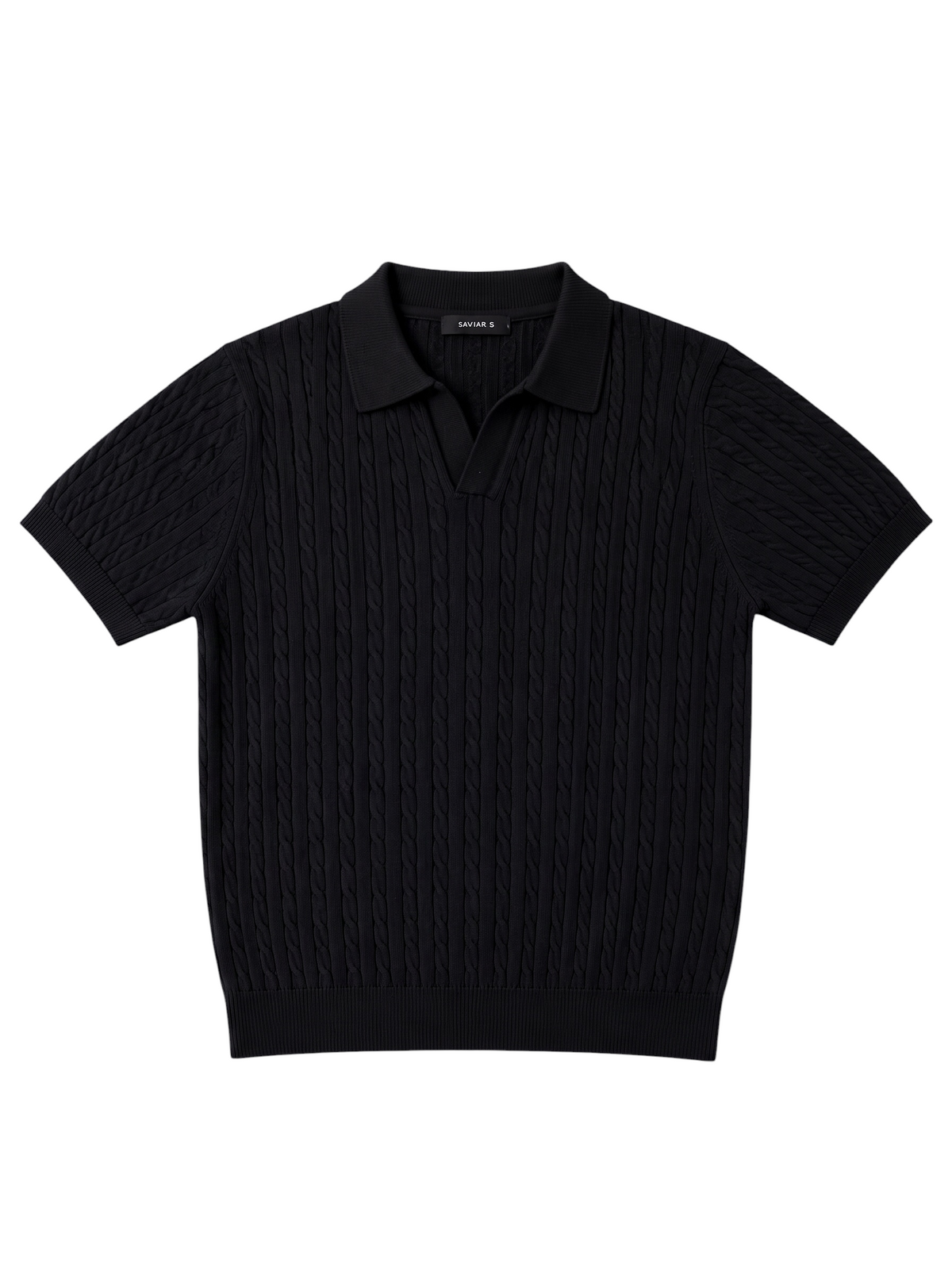 The Cable knit Polo