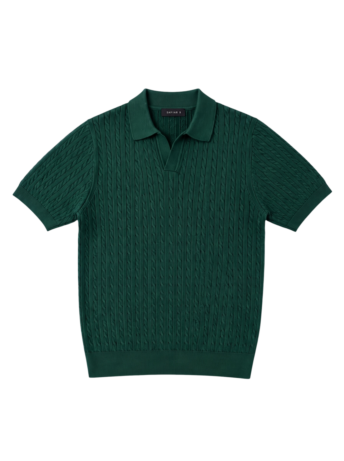 The Cable knit Polo